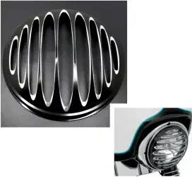 Grill cover lampu harley davidson 7 inch
