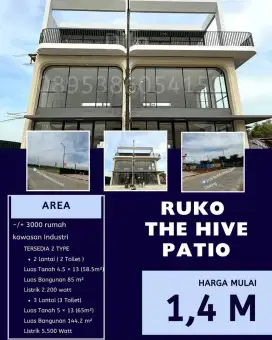 Jual Ruko Sudut Corner 3 Lantai Auto Cuan di Lippo Cikarang Cosmopolis