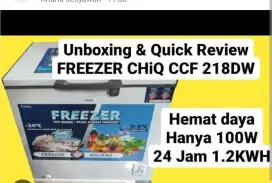 Freezer chiq 200L