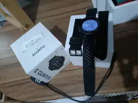 Jam suunto 3 black mulus dan lengkap