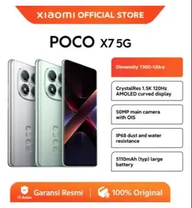 POCO X7 5G | Dimensity 7300-Ultra | 8+256G | Green & Silver