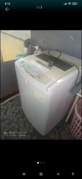 DIJUAL Mesin cuci samsung 8 kg Apadanya