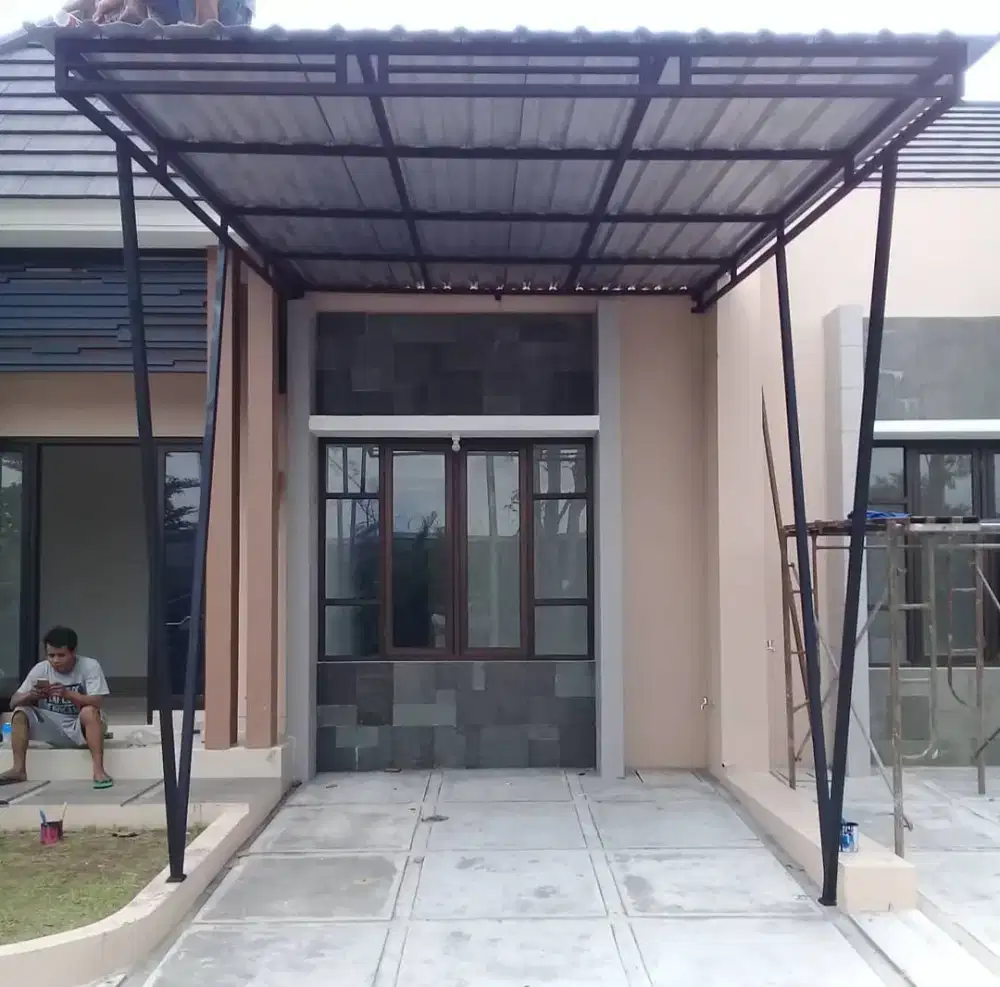 Canopy atap spandek