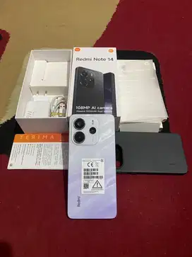 BISMILLAH REDMI NOTE 14 4G RAM 8/128 FULSET MULUS