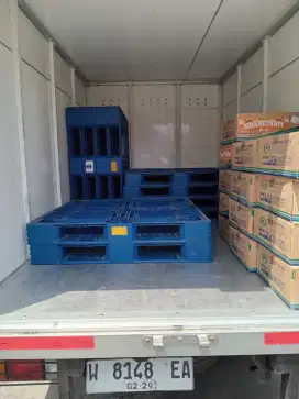 Suplier pallet plastik bekas palet plastik second