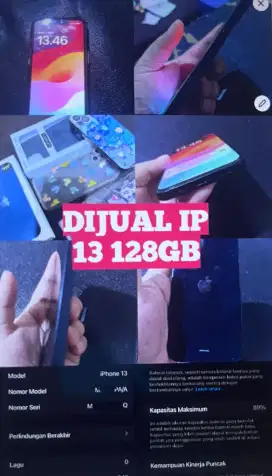 Dijual Ip 13 128gb
