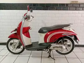 Scoopy karbu tahun 2012 lengkap mesin halus