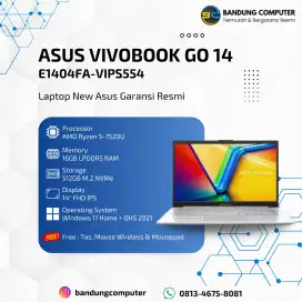 Laptop Asus E1404FA AMD Ryzen 5 RAM 16GB - Garansi Resmi