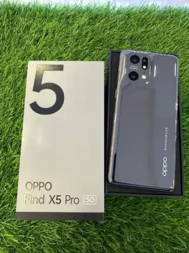 Oppo find x5 pro 5G 12/256 ex resmi black mulus fullset ori