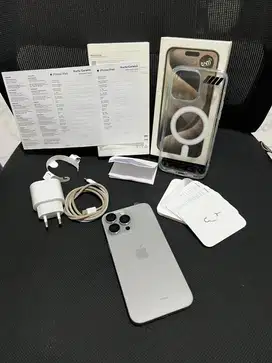 iphone 15 promax 256gb ibox like new garansi on