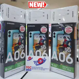 Samsung GALAXY A06 4/128 new Garansi resmi SEIN murahhh