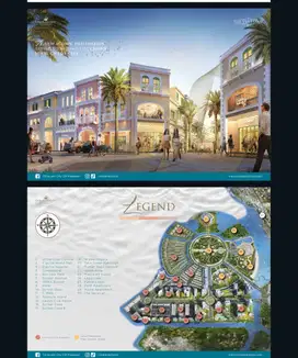 Ruko shopping 3 lantai di CPI dengan view laut pantai Losari Makassar