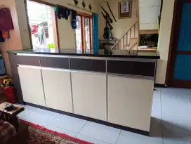 Meja Mini Bar Granit Hitam