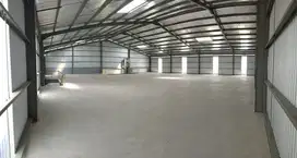 Disewakan Gudang baru di jalan Sultan Agung Bekasi