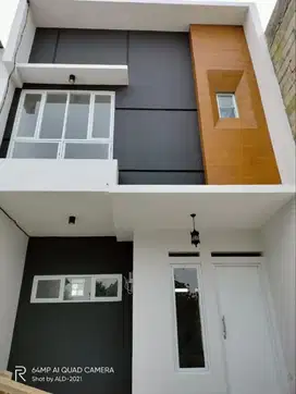 Dijual Rumah Baru Cluster Dua Lantai di Kodau Dekat Tol Jatiwarna