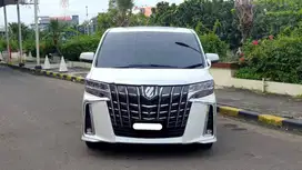 toyota alphard sc 2018 putih sunroof pilotseat cash kredit proses bisa