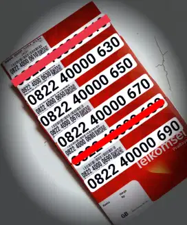 Nomor Cantik Telkomsel