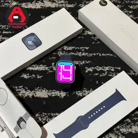 Apple Watch Series 9 45mm Silver Garansi iBox Fullset Original Mulus