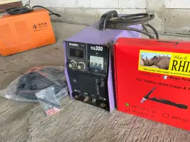 MESIN LAS BEKAS TIG ARGON 300A 3 PHASE GREATEC MESIN LAS TIG BEKAS