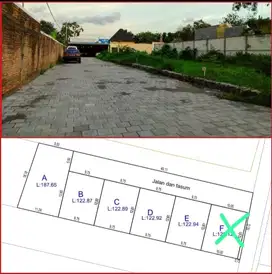 JUAL TANAH JALAN GODEAN KM 3 NOGOTIRTO GAMPING SLEMAN JOGJAKARTA