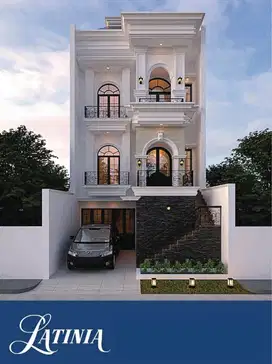 Rumah Mewah 3Lt Pinggir Jln Jagakarsa Jaksel Dkt Gerbang Tol Cilandak