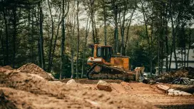Land Clearing Cut & Fill Pengurugan Buang Puing