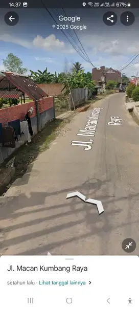 Tanah ± 800 Macan Kumbang Murah Palembang