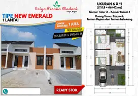 Rumah Komersil Hanya 1 Juta Rupiah