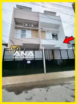 ANA rumah baru indent jelambar uk 4.3x12m akses jalan mobil ra