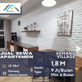 Dijual Sewakan Apartemen Kemang Village Studio Type Full Furnished