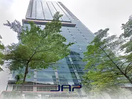 Sewa Kantor Cyber 2 Luas 299 M2 Bare Strategis Dekat Halte di Kuningan