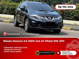 [LOW KM] Nissan Murano 3.5 AWD 4x4 AT Hitam 2011/2012