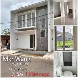 Rumah Baru di Mekar Wangi Lega