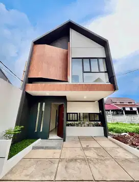 RUMAH 2 LANTAI SCANDINAVIAN DALAM CLUSTER MINI DI JATIASIH SHM