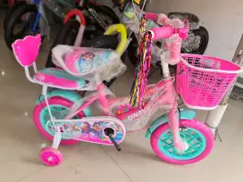 Sepeda Anak Perempuan Sepeda Mini CTB 12 inch UNITY