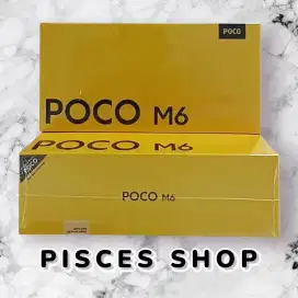 POCO M6 RAM 8/256 NEW Segel Garansi Resmi 1 Tahun