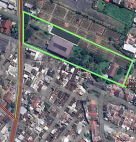 Jual Tanah Komersial Lokasi Bagus Nol Jalan Raya Blimbing Malang
