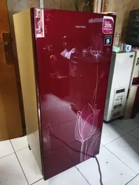 KULKAS 1PINTU MERK POLITRON BLEZAA