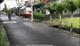 Tanah strategis pinggir jalan aspal rejowinangun umbulharjo
