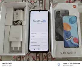 Xiaomi Redmi Note 11 4/128 Graphite Gray Resmi 4GB / 128GB