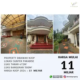 Vco - Dijual Dibawah NJOP Rumah Sunter Paradise Jakarta Utara