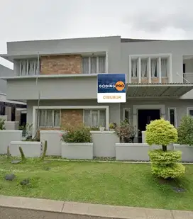 rumah kota wisata mewah tanah luas, semi furnished