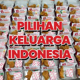 Paket Katering Ayam Goreng Sabana + Nasi