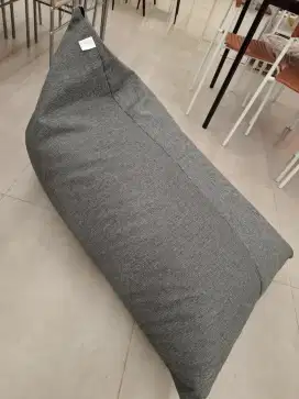 Beanbag Selma grey coklat