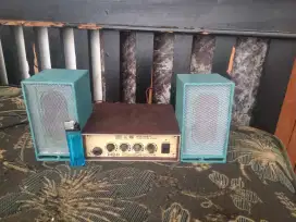Ampli mini .rakitan ada sub dan midle