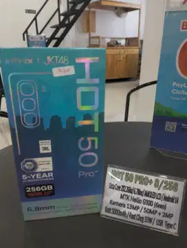 INFINIX HOT 50PRO+ 8/256gb SEGEL BOX