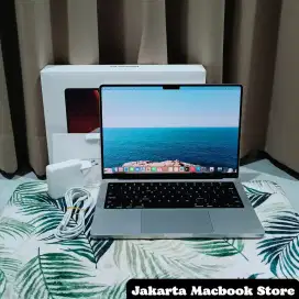 MacBook Pro 14 inch 2021 RAM 16GB SSD 512GB - Ex Internasional