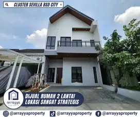 RUMAH BARU LANGKA 2 LANTAI DI CLUSTER SEVILLA BSD -ARB112.