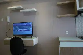 Bassura City Apartment Studio Furnished Free Service Charge !!