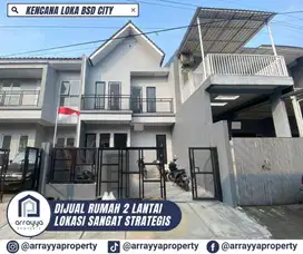 RUMAH BARU SIAP HUNI 2 LANTAI DI KENCANA LOKA BSD -ARB91